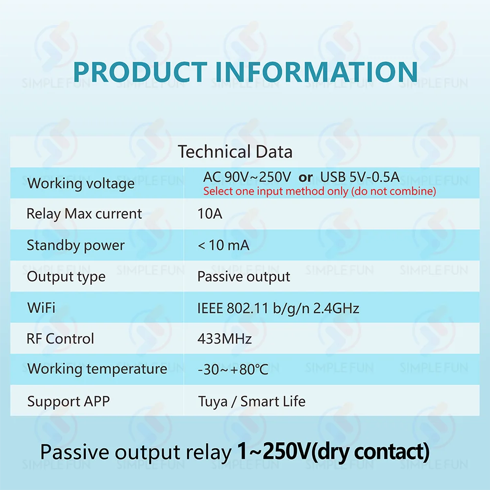 Tuya WiFi RF 433Mhz Smart Light Switch Motor Switch AC 110V 220V 230V 10A 2CH Support Alexa Google Home,for Lamp Garage Door
