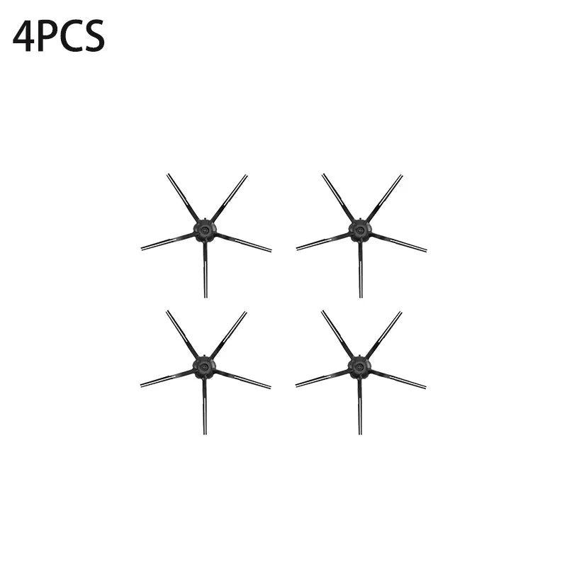 For Xiaom Roborock S5 S50 S51 S55 S6 S60 S6 Pure Vacuum Cleaner Accessories HEPA Filter Mop Cloth Side Main Brush Spare Parts