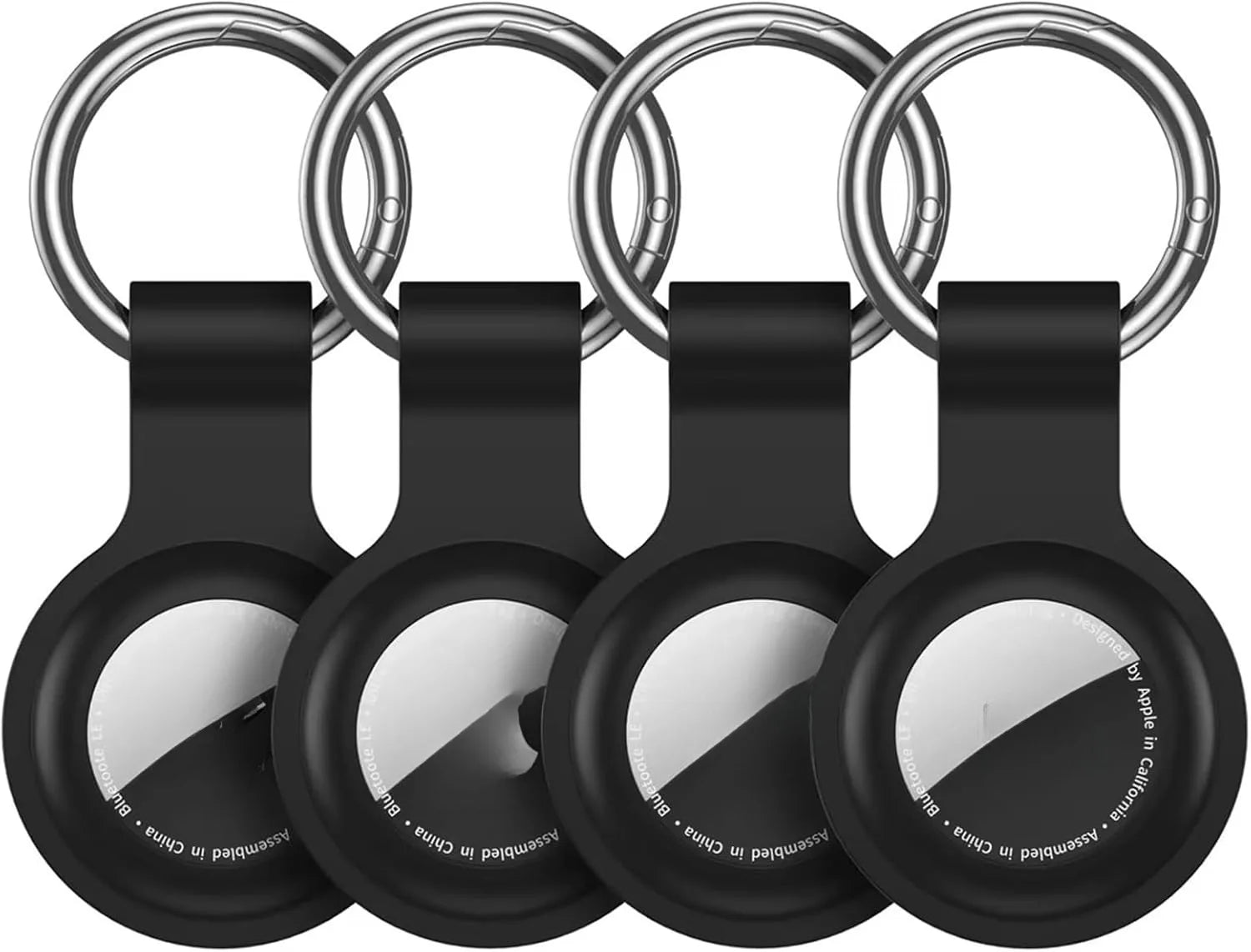 8/4/2Pack Silicone itag Case for Airtags with Keychain, Protective Cover for Airtag Key , Pet Dog Cat Collar , Accessories