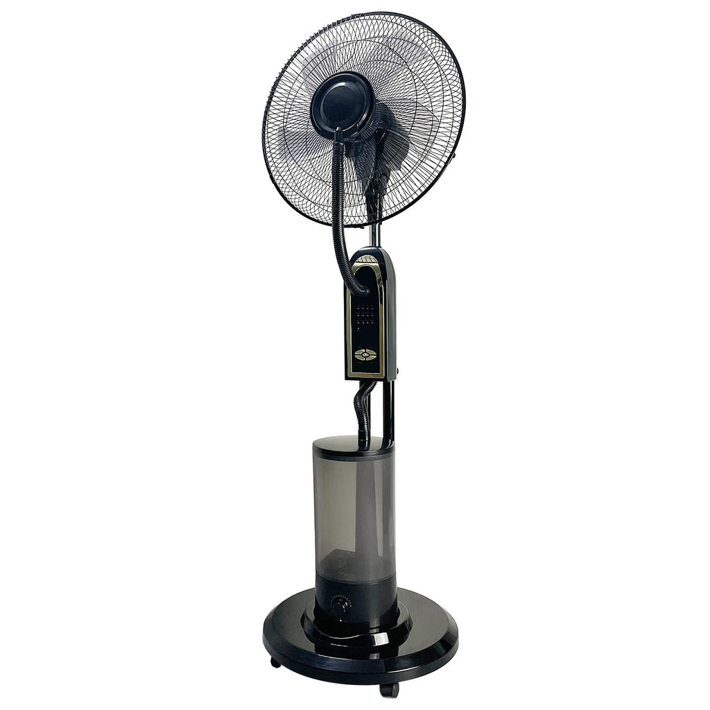 Cheap Price Smart Electrical Stand Mist Fan Remote Control Water Cooler Cooling Water Fan Adjustable Speed Misting Fan