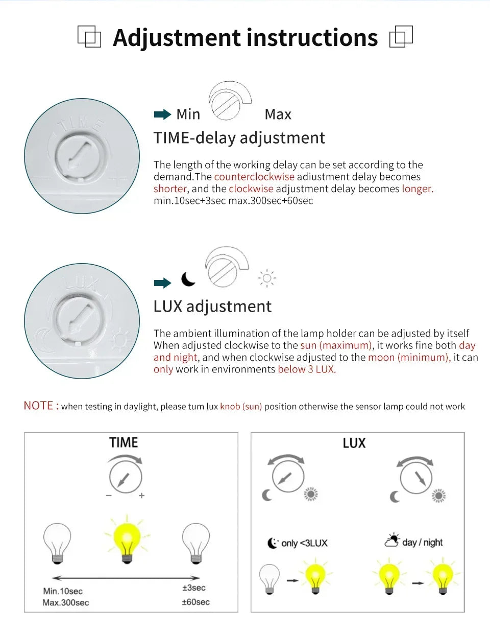 Smart Motion Sensor 220V 110V E27 Bulb Socket Lamp Base Human Body Detector PIR Sensor Home Automation Auto On Off Light Switch