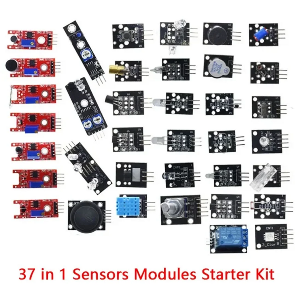45 in 1 Sensors Modules 16 Kinds Starter Kit For Arduino Raspberry Pi , Better Than 37 in 1 With Box DIY UNO R3 MEGA2560