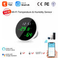 Tuya USB Smart Temperature Humidity Sensor WiFi APP Remote Monitor for Smart Home Smart Life, Works With Alexa, Google Assistant