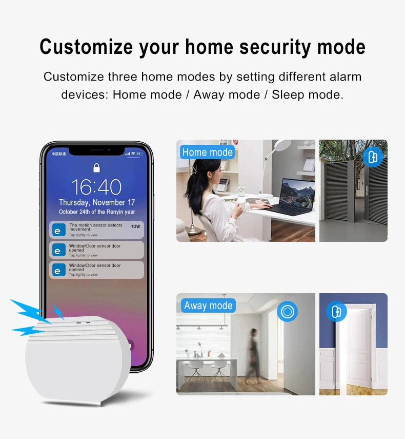ZigBee 3.0 Smart Gateway Hub Wireless Bridge eWeLink APP Smart Home Automation Works With Alexa Google Assistant Alice