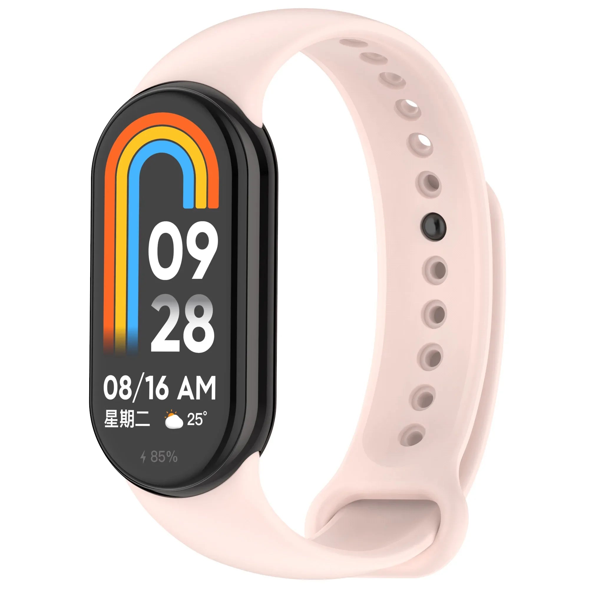 Soft Official Silicone Strap for Xiaomi Mi Band 10 Sports Smart Bracelet Wristband Mi Band 8 9 Replacement Band Accessories Belt