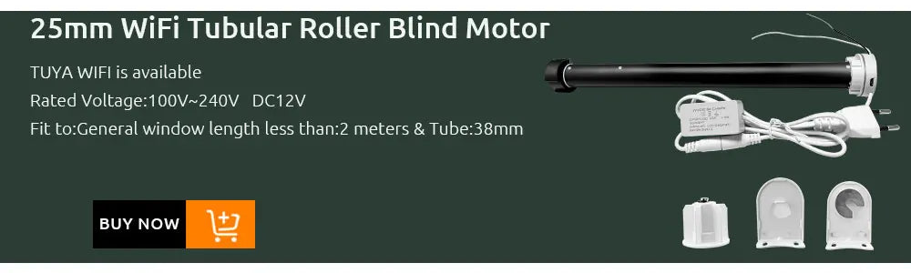 Lifelibero Tuya Zigbee Battery  Window Smart Curtains Blinds Roller Motor For 37 38mm Tube Work Alice Alexa Smart Speaker Home