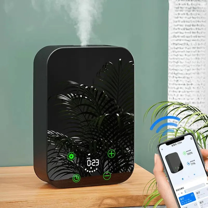 Intelligent Waterless Diffuser Essential Oil Aromatherapy Diffuser 150ml Capacity 300m³ Large Space For Home Office Store Hotel