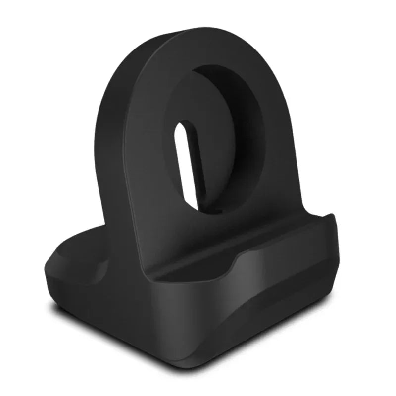 Desktop Silicone Watch Wireless Charger Stand Protective Cover For Apple Watch iWatch Charging Base Holder For Home Office Use