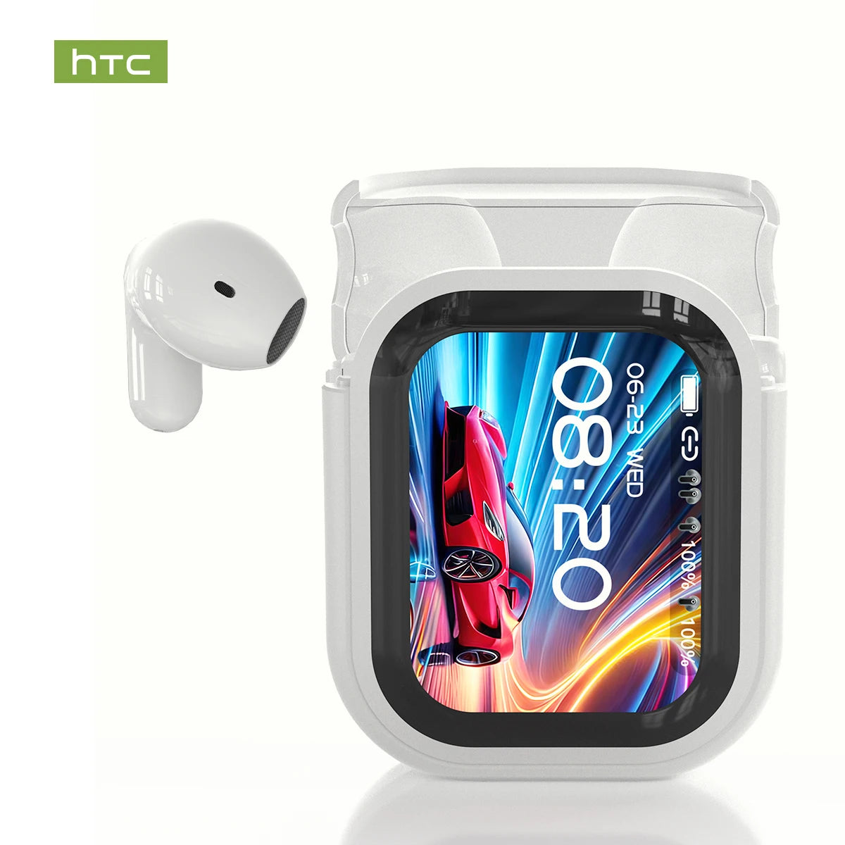 HTC NE20 Wireless Bluetooth Earphones Real Time Translation Earbuds HiFi Sound Noice Reduction Low Latency Sports In-Ear Headset