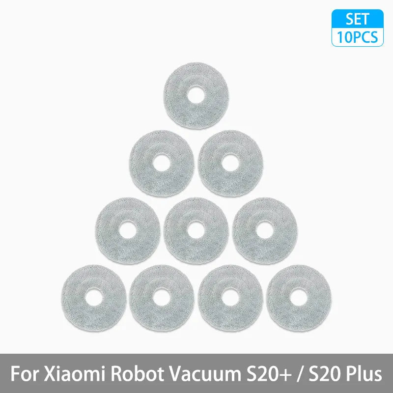 For Xiaomi Robot Vacuum S20+ / S20 Plus / B108GL Parts Accessories Main Brush Side Brush Hepa Filter Mop Cloth Replacement Spare