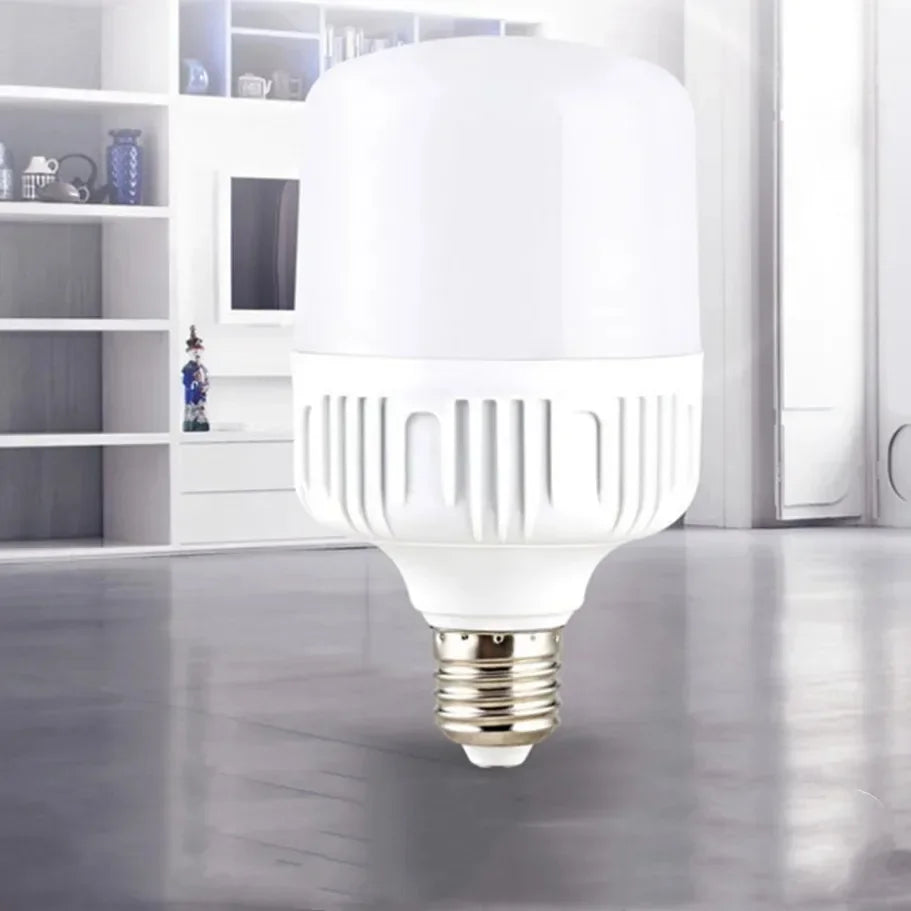 100W-5W  E27 Screw Base LED Bulb AC 220V, High Brightness Non-Flickering, Super Bright White Light with Good Heat Dissipation