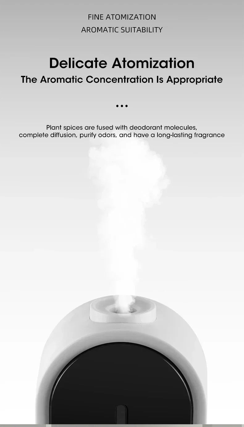Ultrasonic Essential Oil Diffuser, Portable Aromatherapy Machine with 50ml Water Tank, Humidifier for Home Bedroom Office