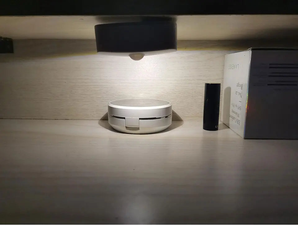Wireless LED Motion Sensor Night Light Plug In Motion Detector Bedroom Staircase Closet Bedside Night Lamp 220V Battery Powered