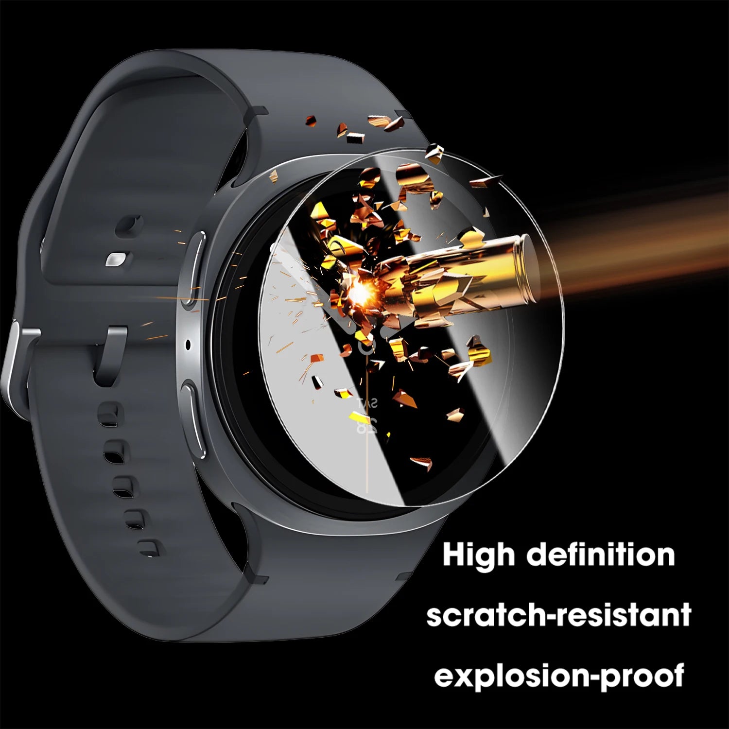 Tempered Glass Privacy Screen Protector for Samsung Galaxy Watch 8 40/44mm Watch8 Classic Anti-peeping Film for Watch Ultra 2025