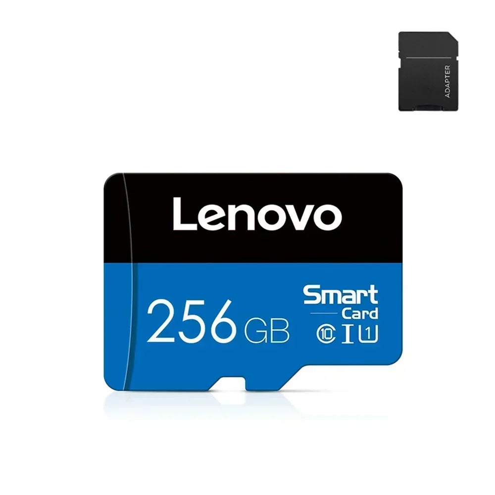 Lenovo 1TB Memory Micro Card Class 10 High Speed 4K Video TF Flash SD Cards 2TB 1TB 256GB 128GB TF Card for Phones Camera Drone