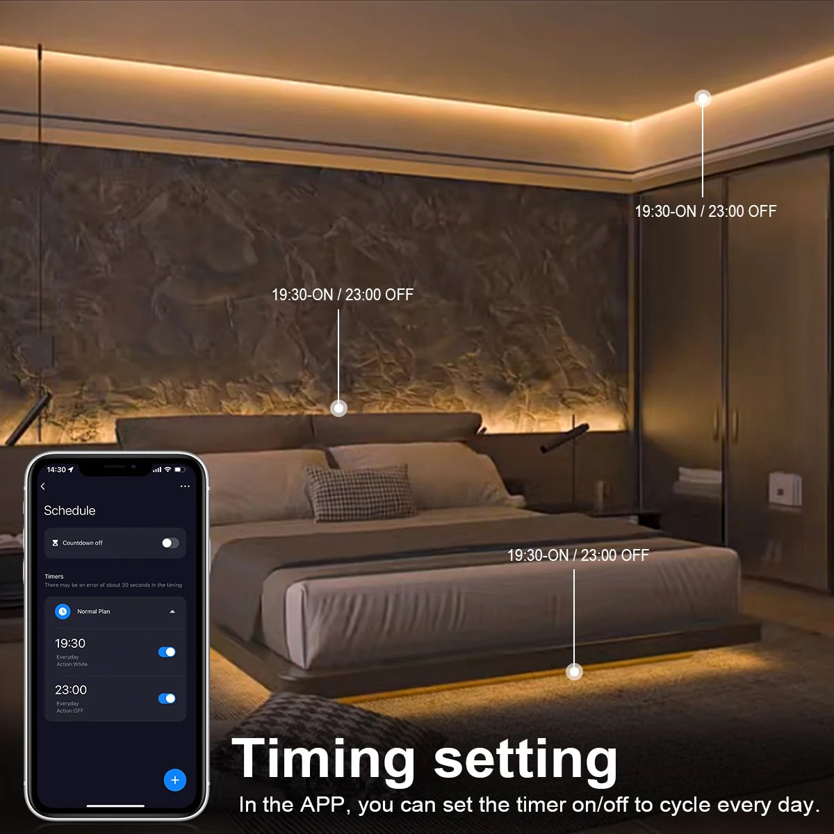 Tuya Smart Home WiFi Wireless Control LED Neon Strip Light DC5V USB USB Waterproof Flexible Tape Support Alexa Echo Google Home