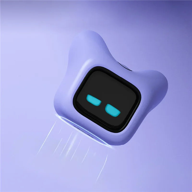 Dual Use Car & Home AI Pet Robot Dynamic Expression Voice Interaction Magnetic Fast Charging Smart Companion Toy For Boys Girls