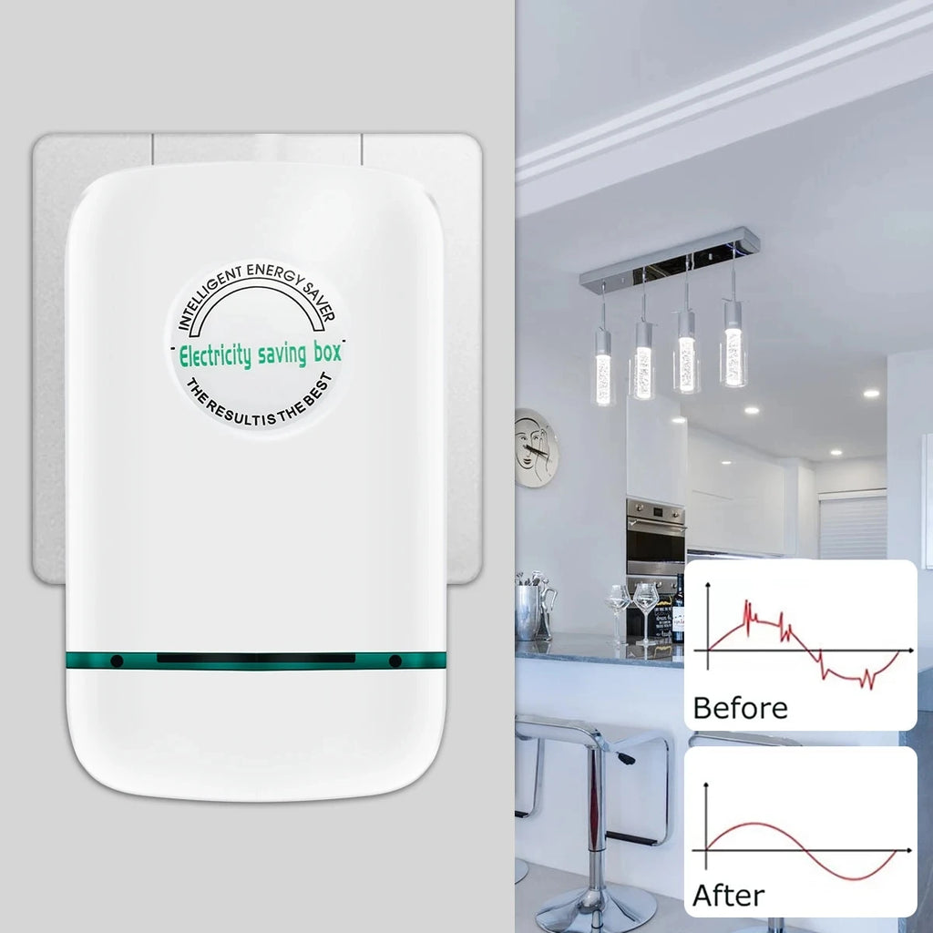 Pro Power Save Electric Energy Saver 90V-250V EU/US/UK Household Commercial Energy Saving Box Smart Electricity Power Saver
