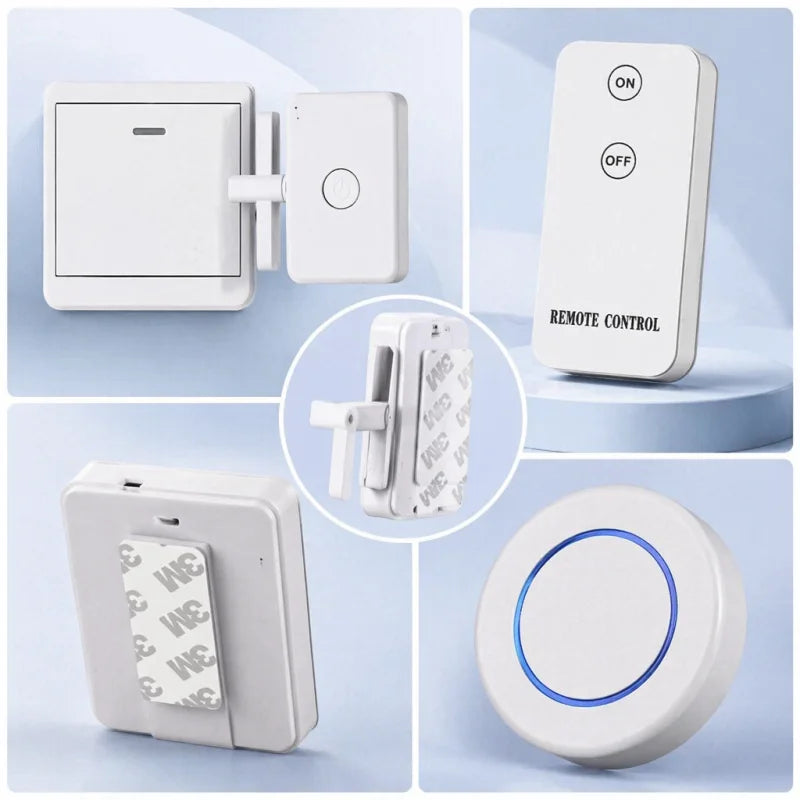 Control Light Off Switchs Button Wiring-Free Wireless Remote Control Turn Off/on Tool Automatic Button Pusher Lazy Remote