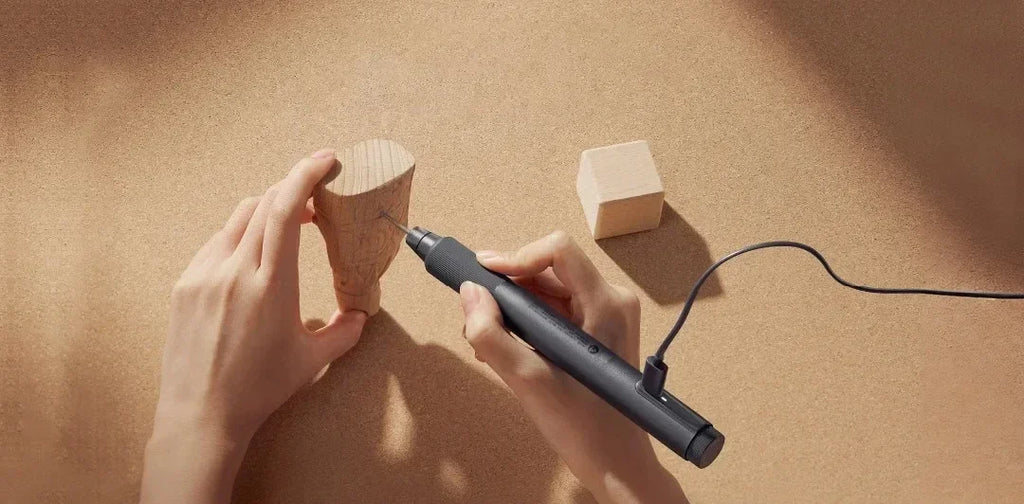 Mijia Electric Grinding Pen 22000r/min Brushless Motor Fast Carving Polishing Burnishing Drilling Mini Grinder Home Tool