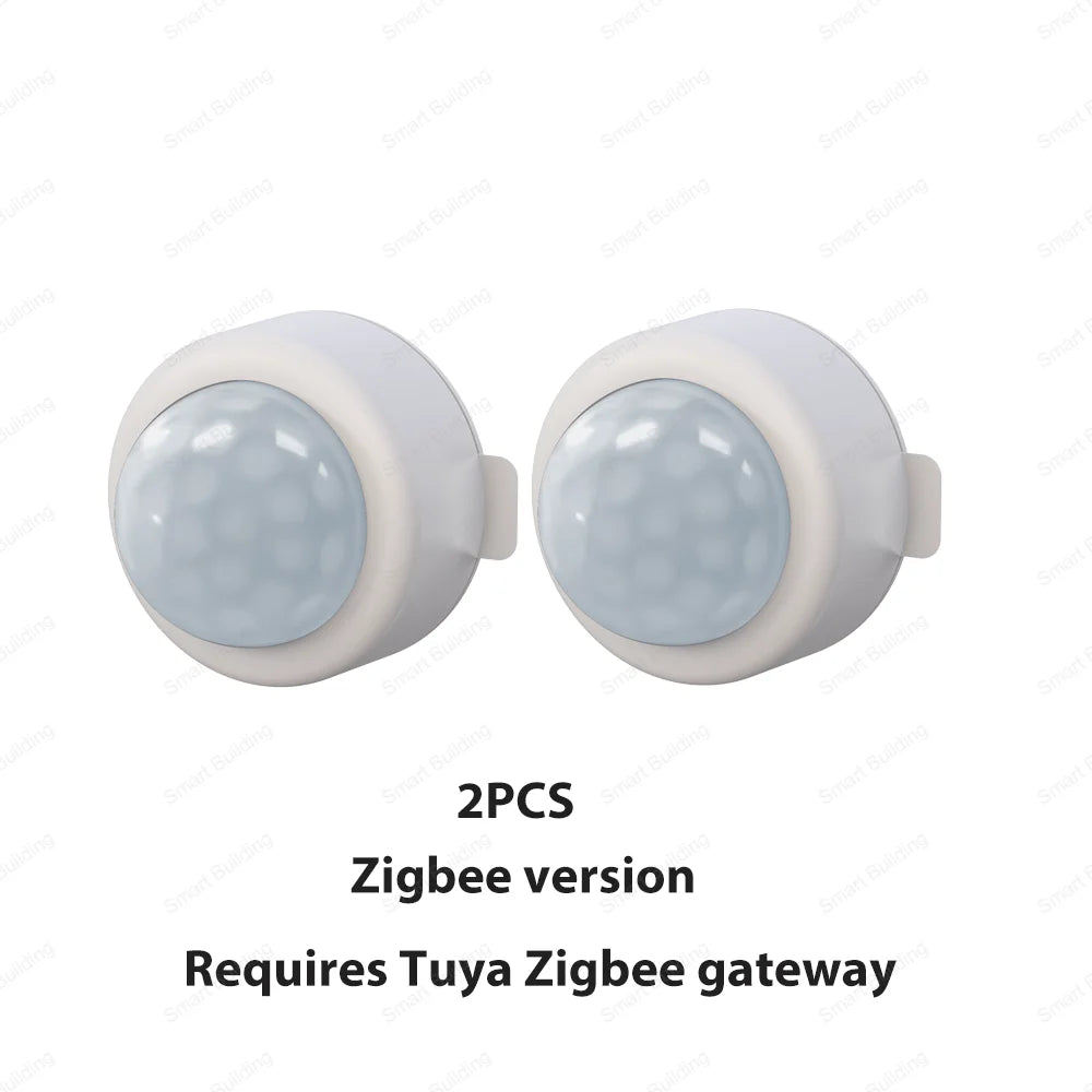 Tuya Zigbee Mini PIR Motion Sensor Human Motion Infrared Detector Security Alarm Work With Alexa Google Home ZHA Zigbee 2MQTT