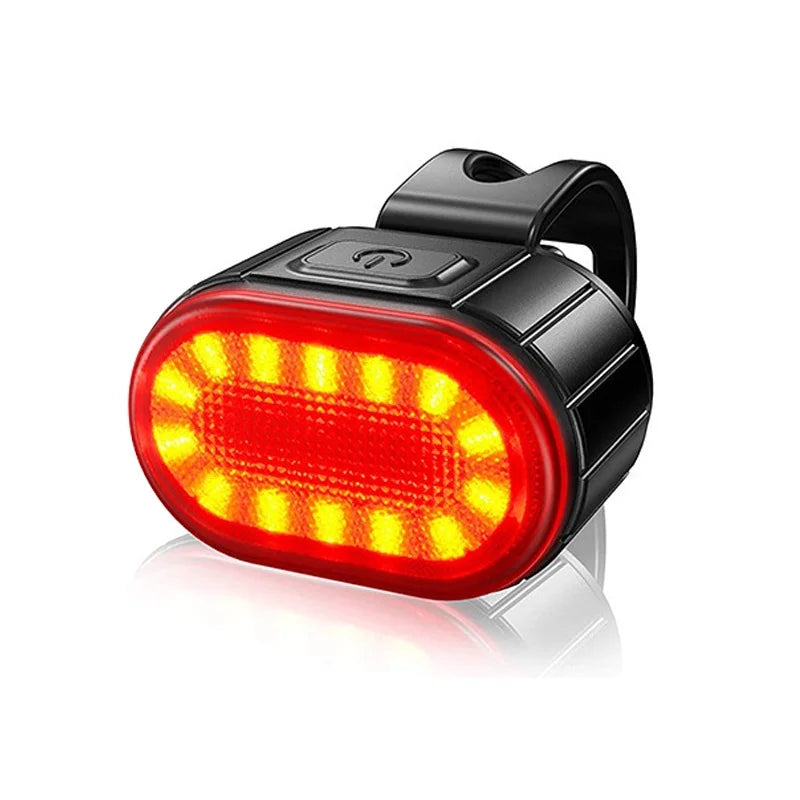 BUCKLOS Bike Light Set Rechargeable Rear Light Front Lamp Waterproof Riding Headlight USB MTB Taillight Led 1PC Cycling Parts
