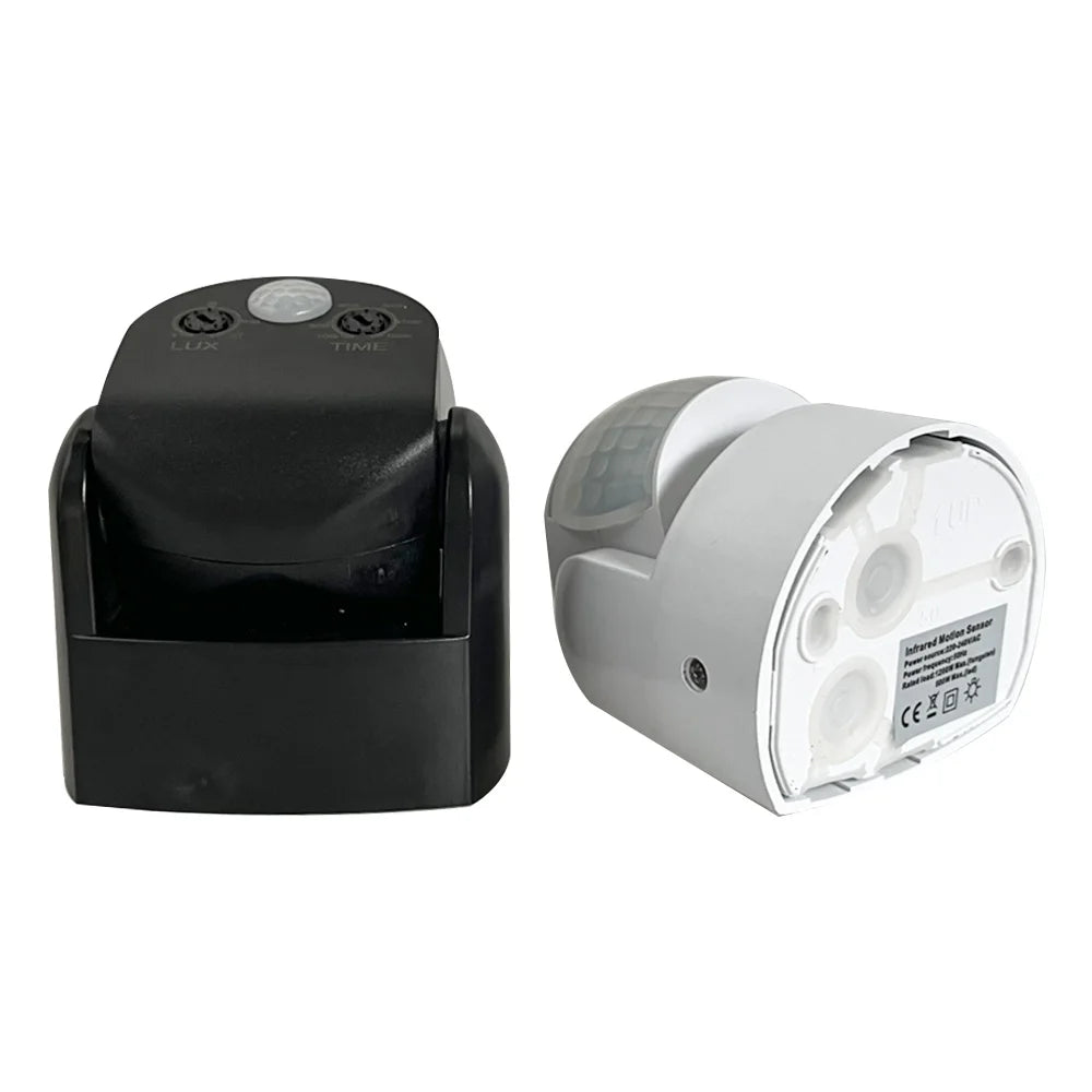 AC 220V-240V Automatic PIR Infrared Motion Sensor Detector Double Probe Induction Movement Light Switch Outdoor IP65 180 Degree