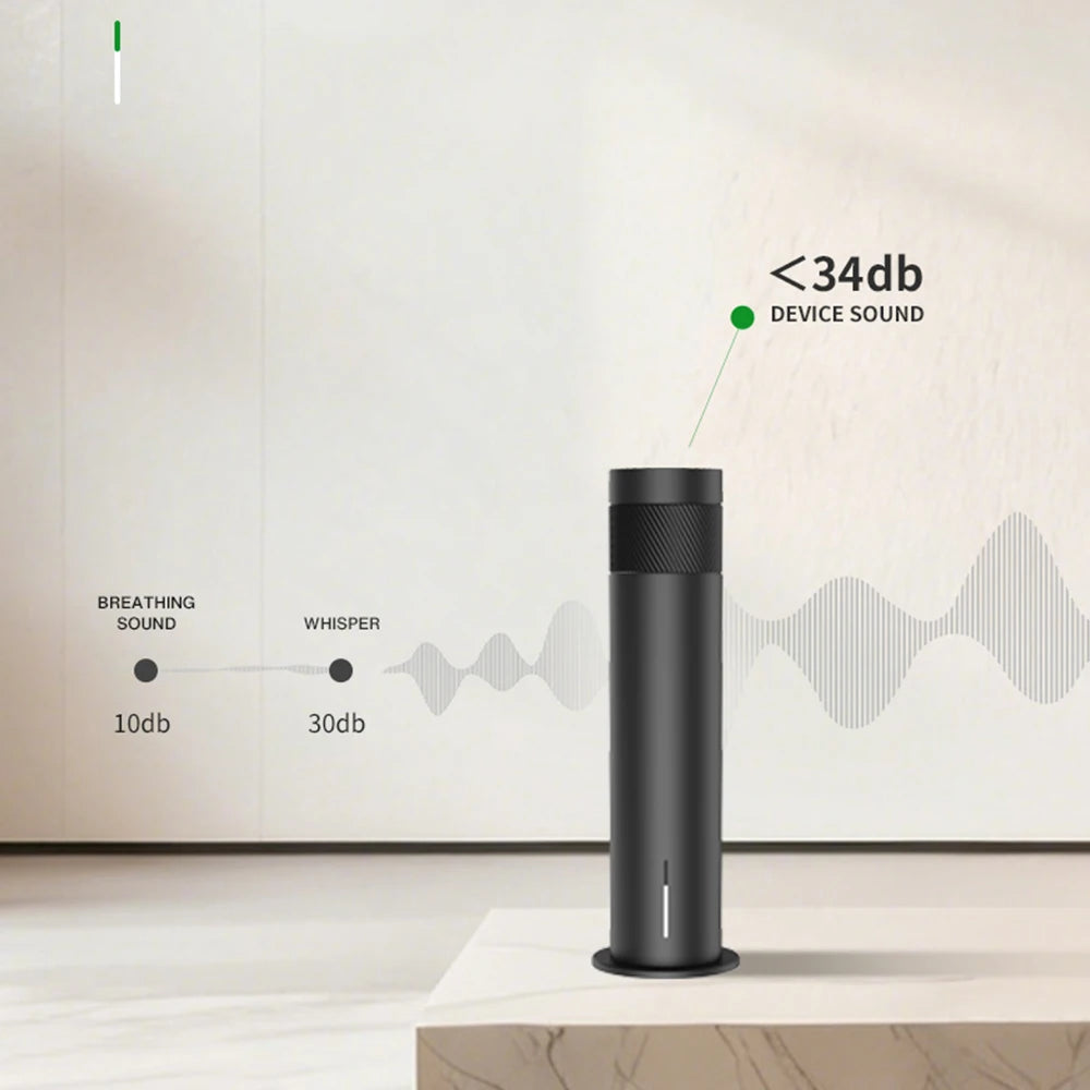 200m³ Smart Electric Essential Oil Diffuser Smell Distributor Fragrance Diffuser Waterless Scent Air Freshener for Home Hotel