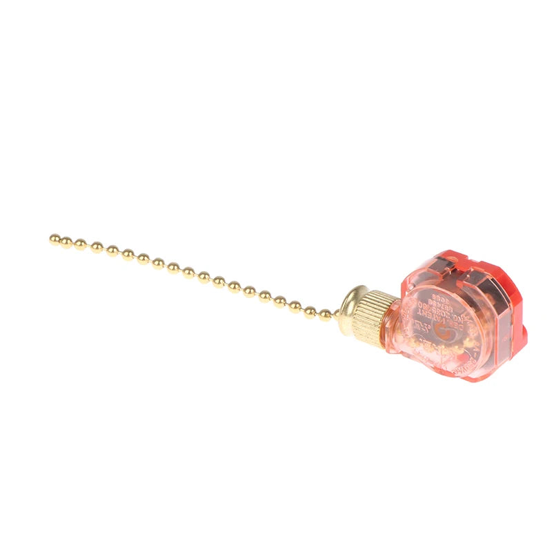 3 Speed Pull Chain Control Brass 4 Wire Ceiling Fan Switch