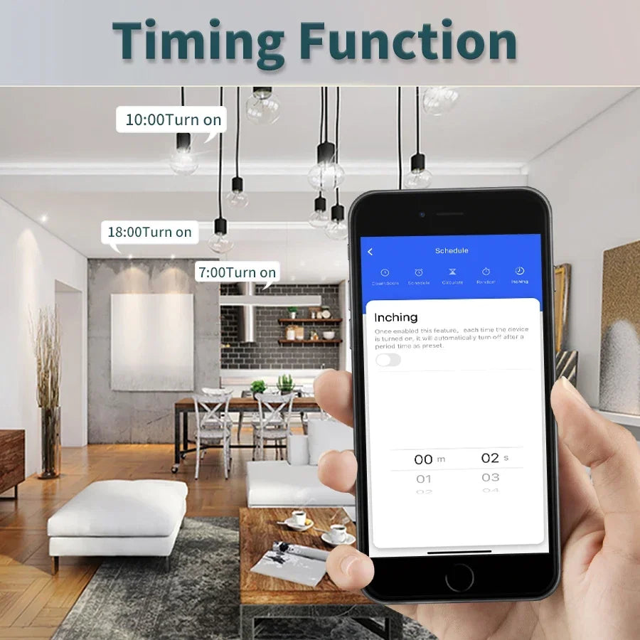 Tuya Smart WiFi Switch Smart Home Wireless RF 433mhz Smart Switch Wall Switch Smart Life APP Voice Control Via Alexa Google Home