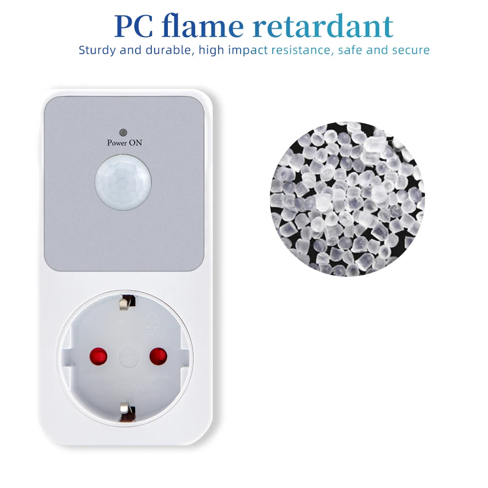 Automatic Induction PIR Infrared Sensor Socket Night Lamp Holder 110-240V 120° Degree Wide Angle Automatic Induction EU FR US UK
