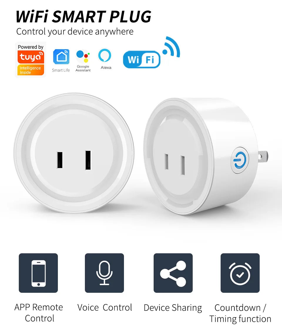 The Japanese standard plug of the Tuya wifi Cozylife smart socket can be used for voice control and timing of two domestic AI