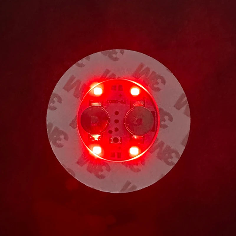 10pcs LED Light Coaster Illuminated Wine Bottle Stickers Illuminated Wine Bottle Mat Drinking Club Bars Party Decor Light