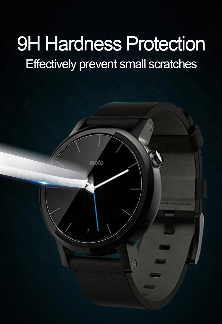 All Size Round Watches Tempered Glass Screen protector Diameter 23 25 28 32 33 37 43 44 45 46 mm Protective Film For Smart Watch