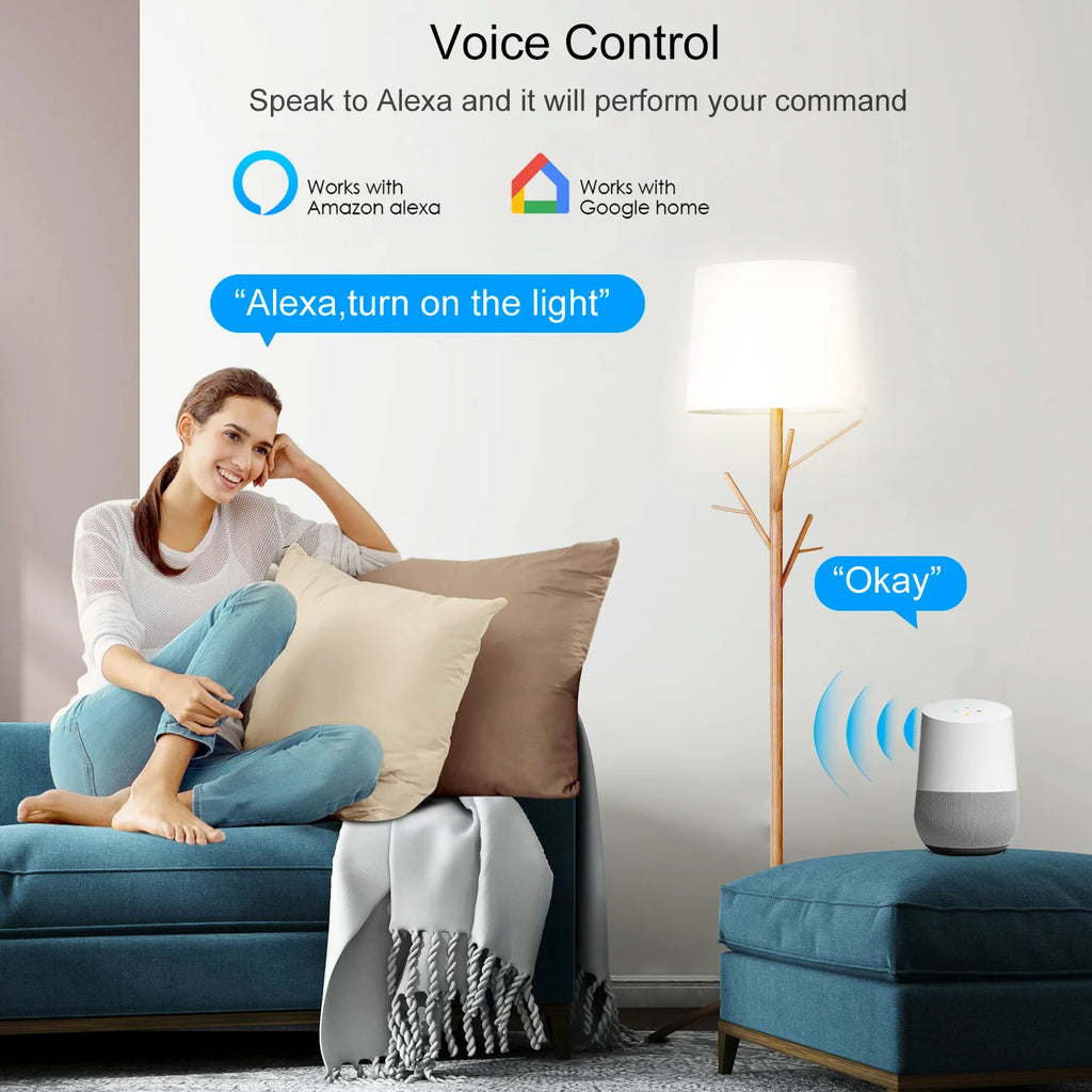 Ewelink Smart WiFi Switch 30A High Power Controller Motor Relay Module Timing Voice Control With Alexa Google Home