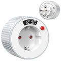 24-hour European standard rotary timer socket, rotary time adjustment, 3680W high power, fireproof and overload resistant