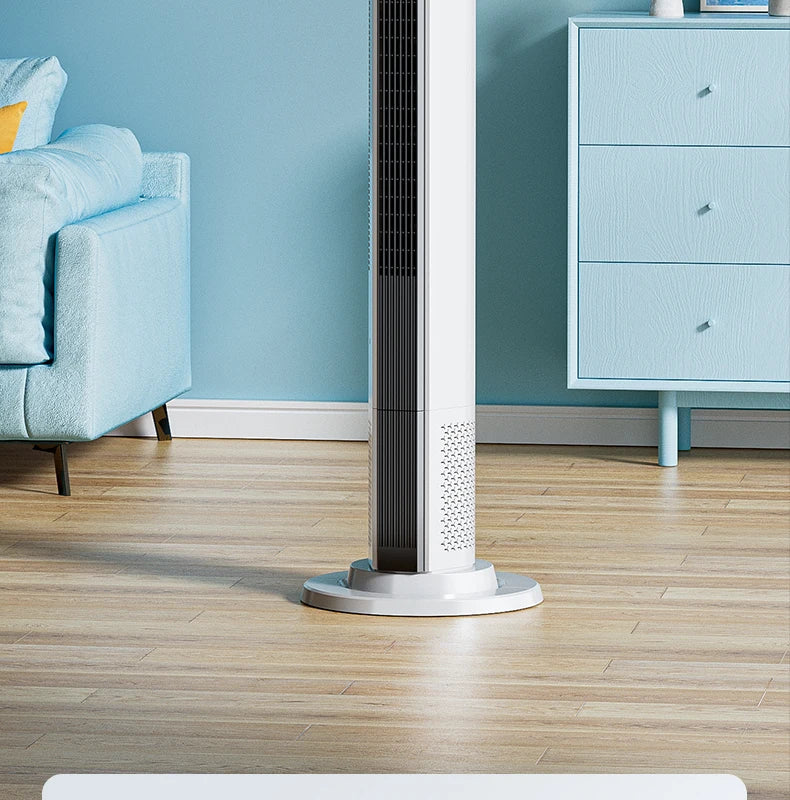 2026 New Upgrade Smart Temp-Control Bladeless Tower Fan With Remote 12H Timer LED Display-Low Noise For Home Oscillating Air Cir