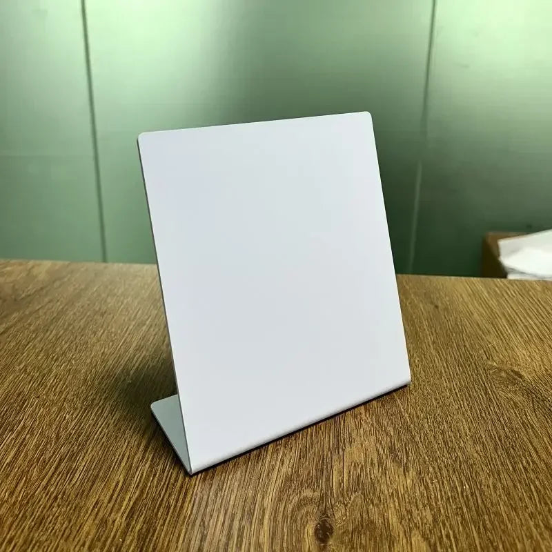 13.56Mhz programmable Google Review Card NFC station table NFC Google Reviews display bending card standing brand bracket
