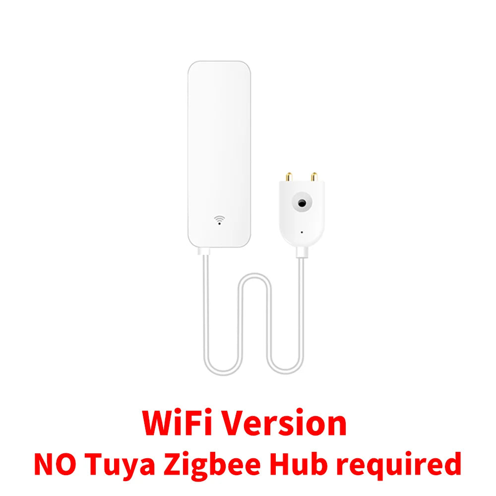 Tuya WiFi/Zigbee  Water Sensor Leakage Alarm Flood Leak Detector Smart Home APP Remote Control Smart Home Security Protection