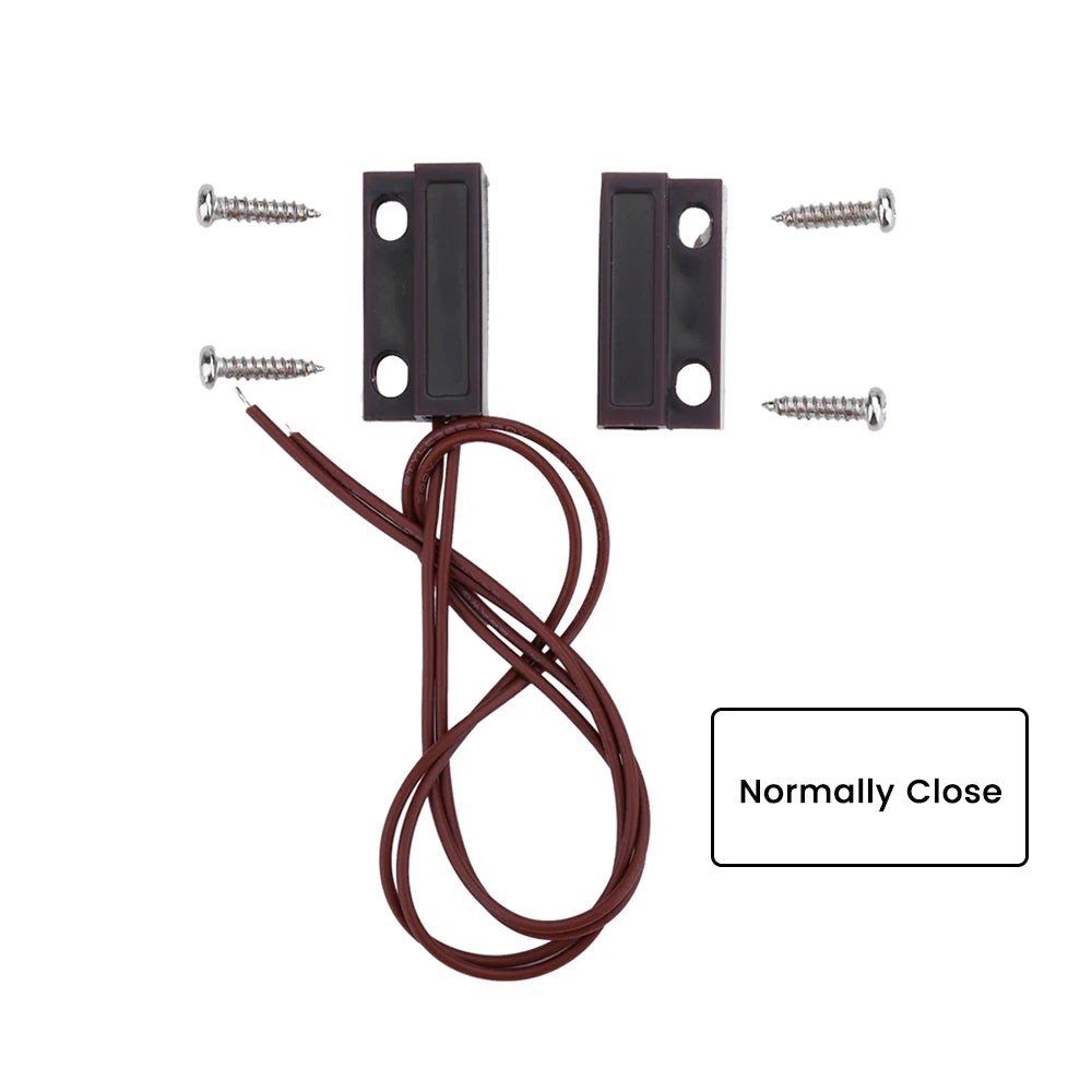 MC-38B RC-33 Door Magnetic Switch N/C N/O Switch Windows Magnetic Alarm 100V DC Normally Closed/Opened Door Window Sensor