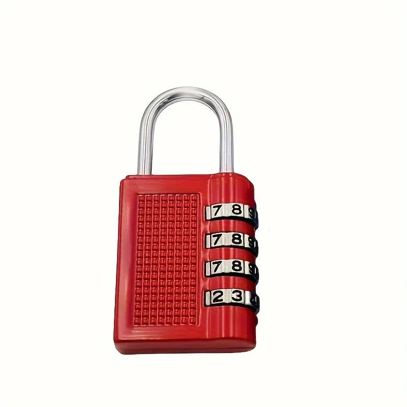 1/2PCS 4 Digit Combination Padlock Zinc Alloy Suitcase Luggage Lock for Travel Bags Backpacks Storage Metal Code Lock