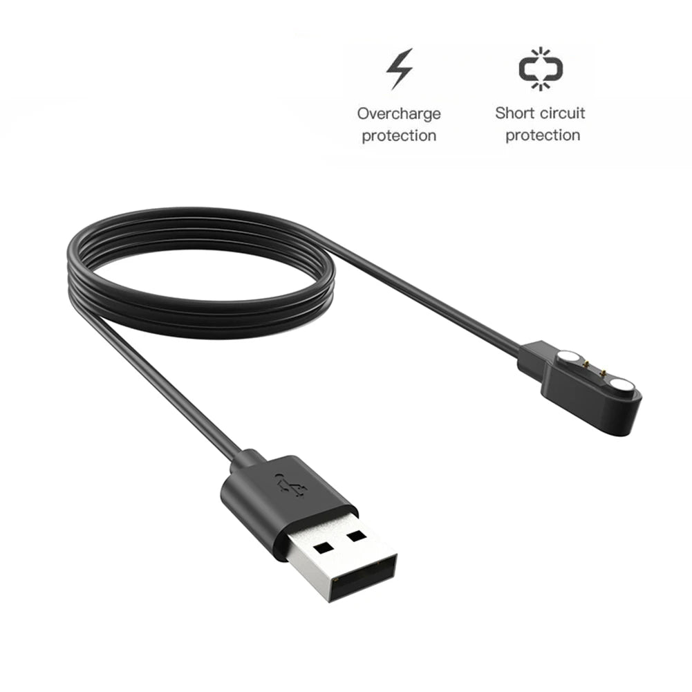 Magnetic Smart Watch Charging Cable Stable Charging USB Smart Watch Charger Smart Bracelet Charging Cable for Zeblaze Vibe 7 Pro