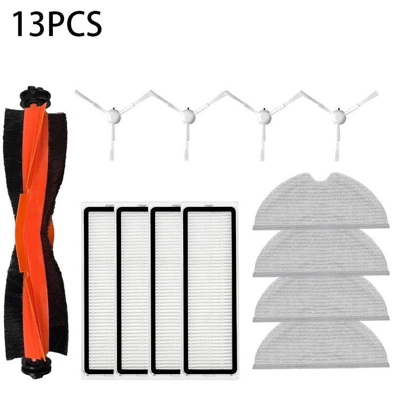 Accessories Kit For Xiaomi 1C/2C/1T Dreame F9, Mijia 1C STYTJ01ZHM Detachable Main Brush Vacuum Cleaner,  Main Brush, Filter, Si