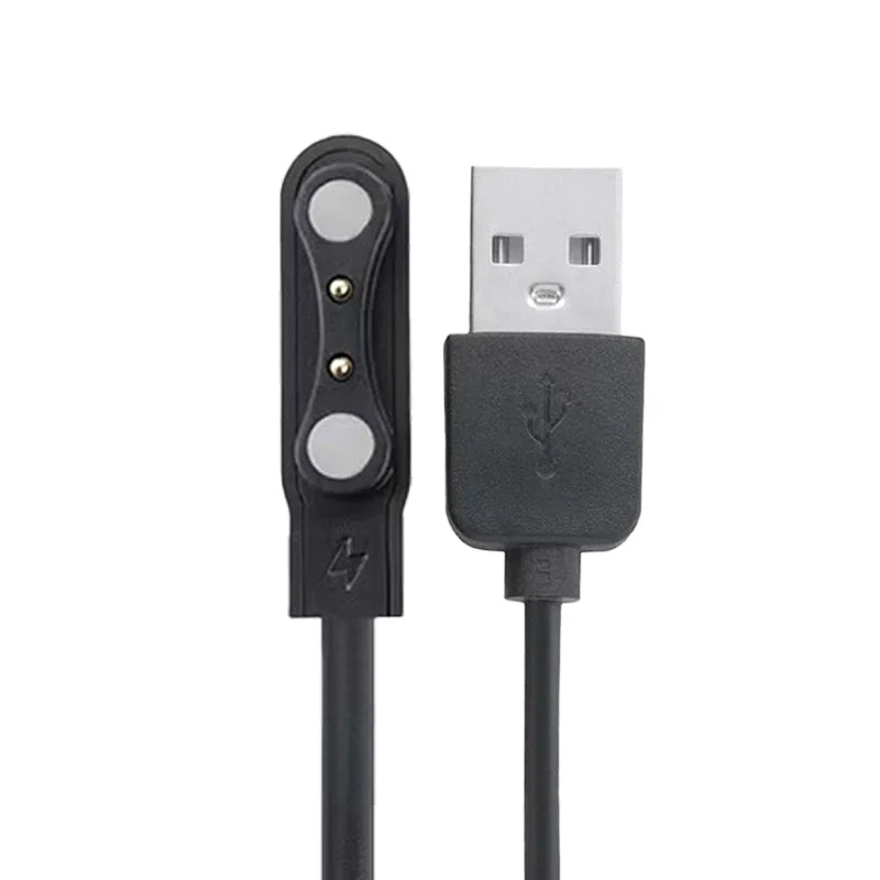 ZL02CPro Charger Cable 2 Pin USB Charging Cable for ZL02 / ZL02D Smartwatch Smart Watches Wristwatch Clock Charge Accessories