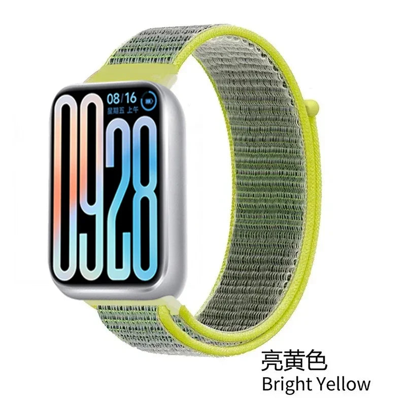 Nylon Strap for Xiaomi Mi Band 8 Pro/9 Pro/10 Pro Bracelet Smart Watch Replacement comfortable Wristband for Redmi Watch 4 5 6