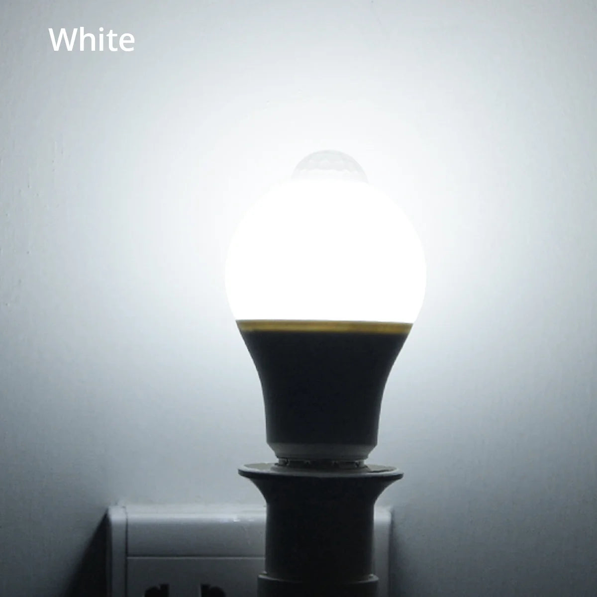E27 12W 15W 18W 20W LED Night Light Bulb Smart PIR Motion Sensor Lamp AC110V-220V For Stair Toilet Porch Garage Balcony Bathroom