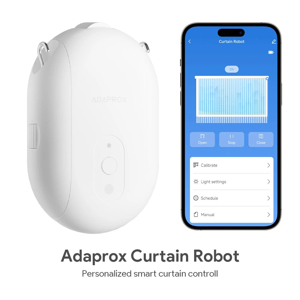 ORYZIC Tuya Zigbee Rechargeable Curtain Motor Pusher Robot Voice Control Works with Alexa Google Home