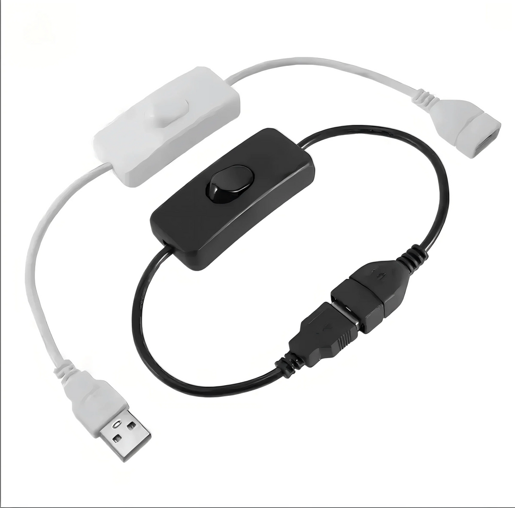 USB 5V 303 LED Switch USB cable switch cable ON OFF power device tool switch cable extension cable/extension switch Male Female