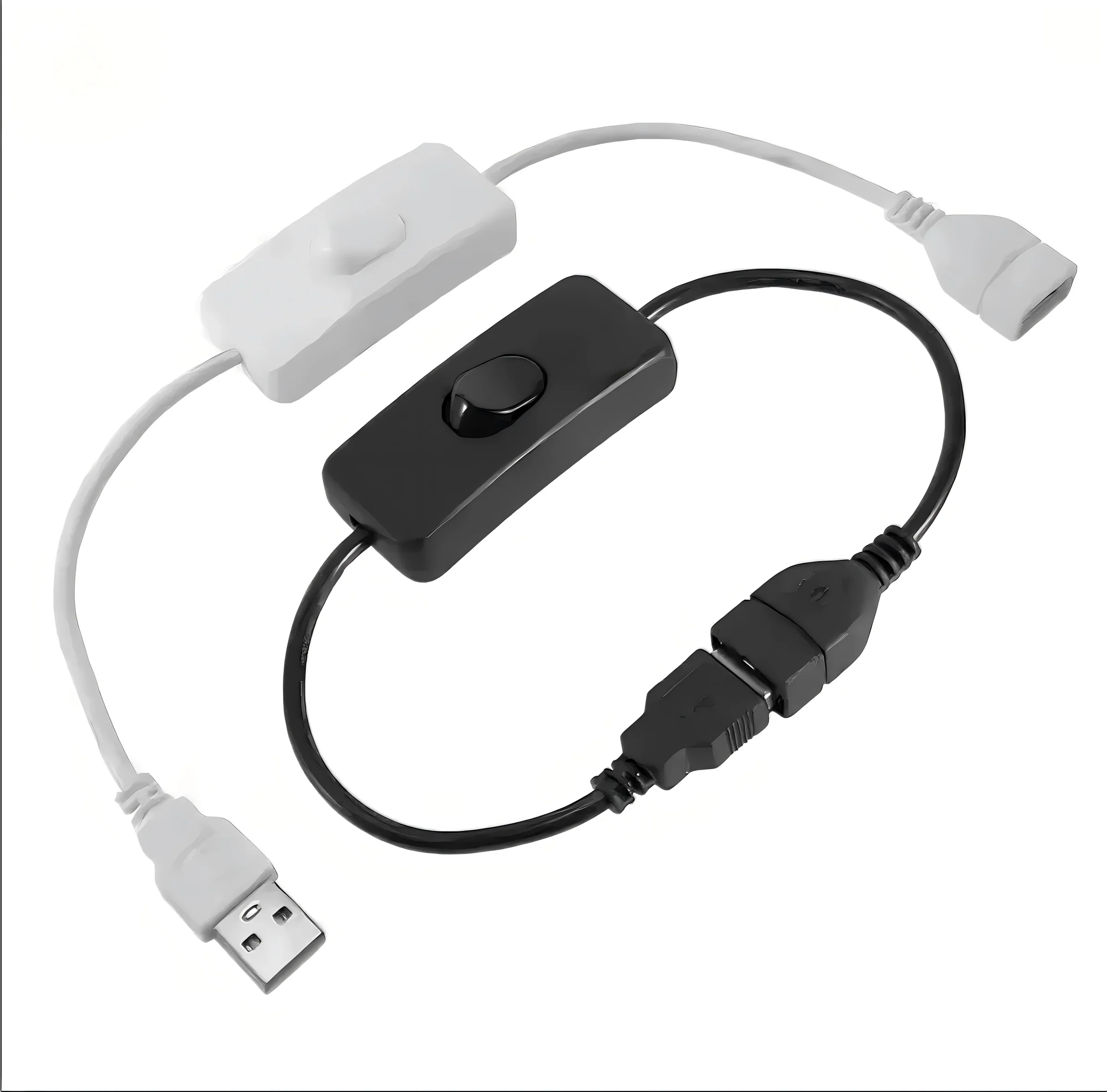 USB 5V 303 LED Switch USB cable switch cable ON OFF power device tool switch cable extension cable/extension switch Male Female