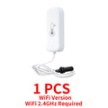Tuya Zigbee WiFi Temperature Humidity Sensor with External Probe, Smart Home Compatible with Smart Life Google Home Alexa